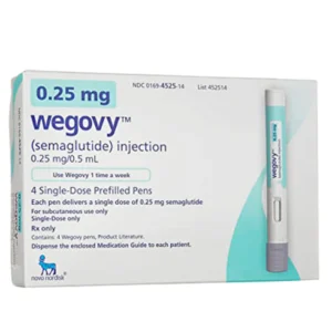 WEGOVY (semaglutide) Injection 0.25 mg