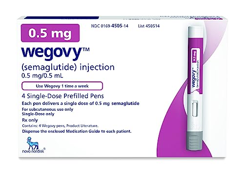 WEGOVY (semaglutide) Injection 0.5 mg